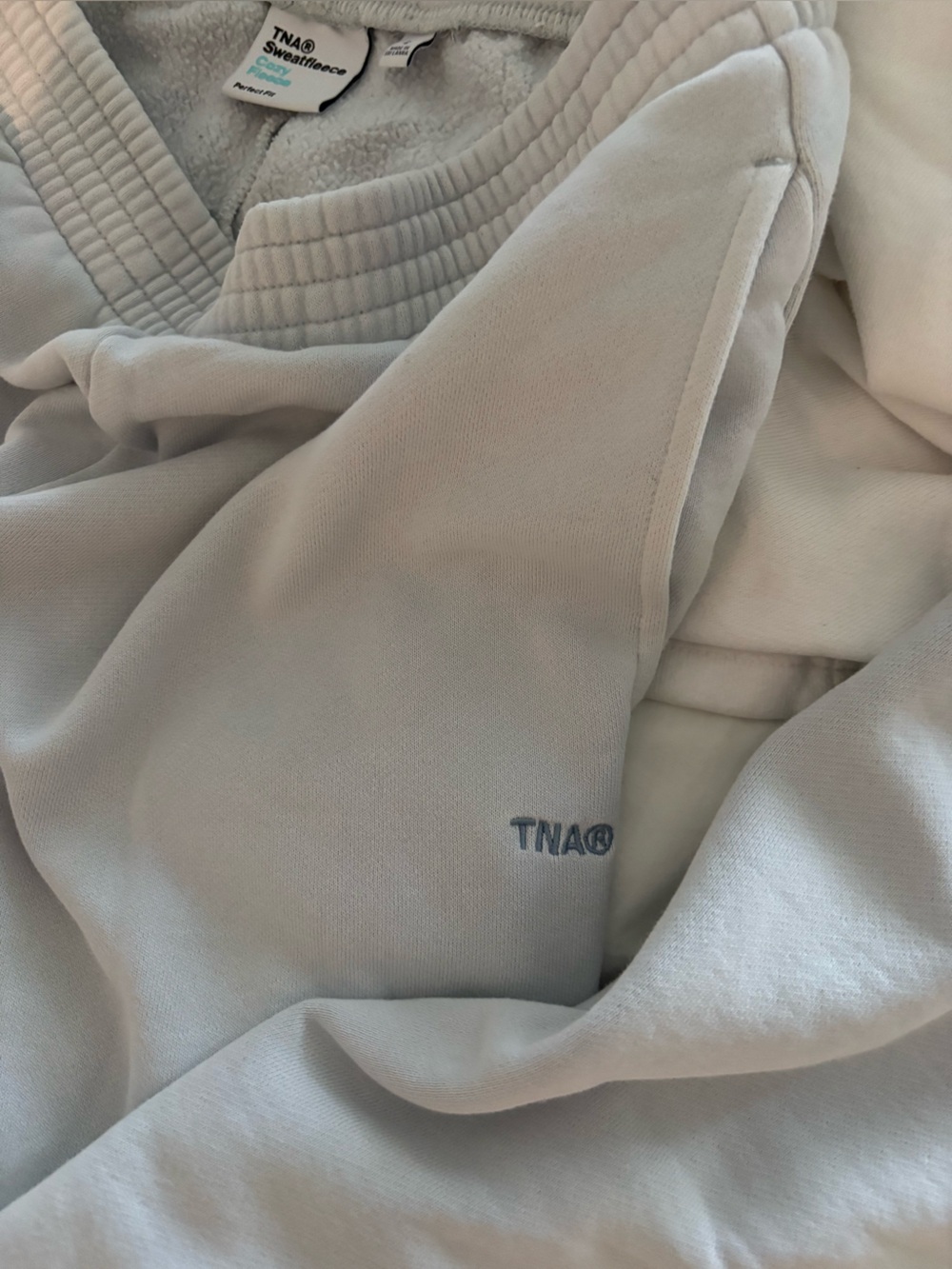 TNA aritzia perfect fit straight leg sweatpants